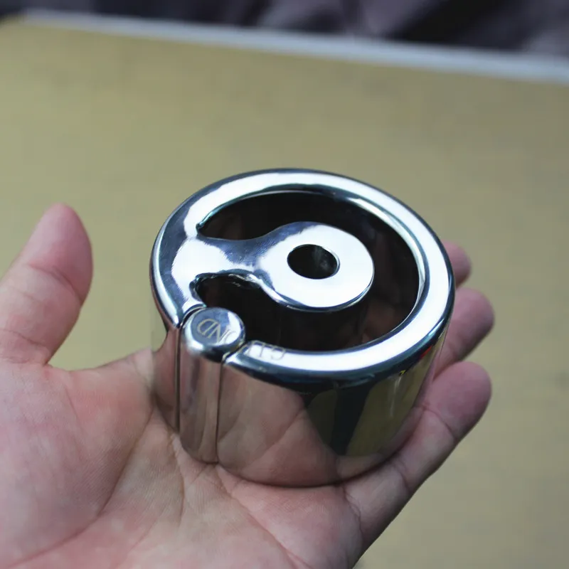 6 SIZES Cockrings Stainless Steel Groove Design Scrotum Ball